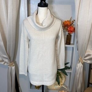 Neutral Tone Cowl Neck GUC size Smalll A New Day a.n.d Cozy Elegant Sweater